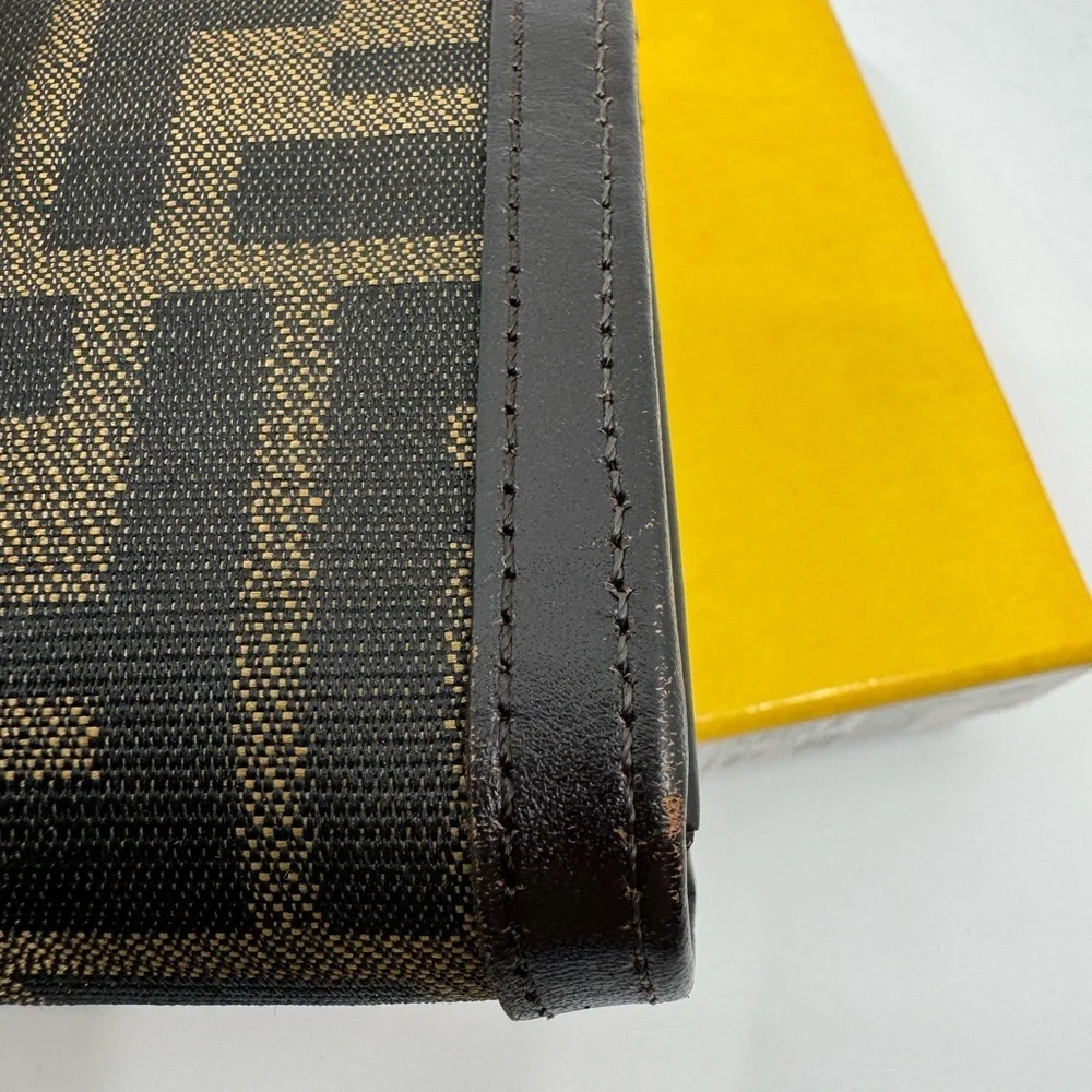 Fendi Zucca Wallet Vintage NWT